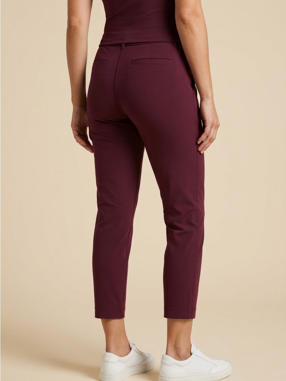lululemon On The Fly 7/8 Pant - Dark Adobe - Size 8